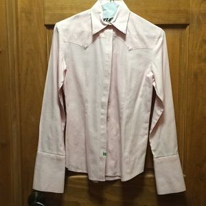 CR  ranch wear pink top